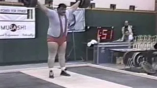 A. Krastev, 3 Snatch Attempts, 1992 NYS Championships