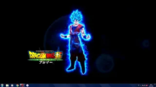 Dragon Ball Super: Broly | Son Goku SSB [ Live Wallpaper 4K ]