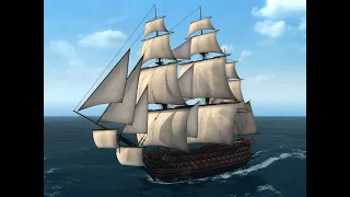Naval action- Santisima Trinidad vs L'ocean.