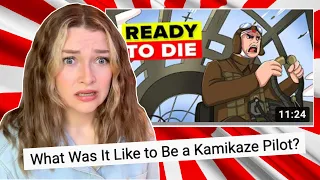 New Zealand Girl Reacts to "What Was It Like To Be a KAMIKAZE PILOT?"