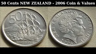 50 Cents NEW ZEALAND - 2006 Coin & Values