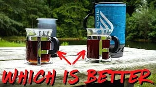 Which Method Is Better For Coffee While Hiking? AeroPress vs JetBoil Press