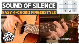 Sound of Silence Fingersyle Guitar Tutorial