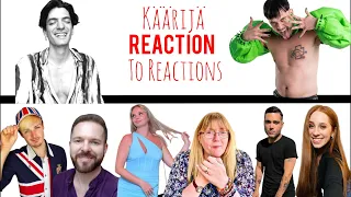 Let's React to first Reactions of Käärijä and "Cha Cha Cha" | Finland Eurovision 2023
