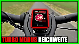 Reichweite Turbo Modus +30Kg E-Bike mit 1000Wh Akku & Fahren mit leerem Akku