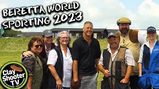 Andy Crow and friends shoot the Beretta World Sporting 2023 | Clay Shooter TV