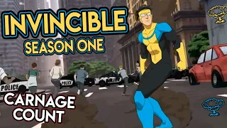 Invincible Season One (2021) Carnage Count