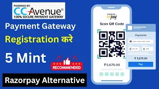 CCAvenue Payment Gateway Par Account Kaise Banaye | Razorpay Alternative Payment Gateway (Hindi)