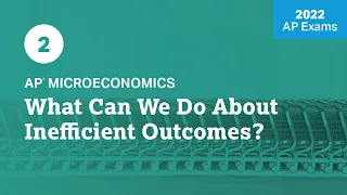 2022 Live Review 2 | AP Microeconomics | What Can We Do About Inefficient Outcomes?