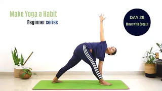 Make Yoga a Habit - Day 29 | 30 Days Yoga Journey | Yoga For Beginners | Yoga With Archana Alur