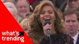 Beyonce National Anthem at Obama Inauguration Plus Top 5 Videos of 1/21/13