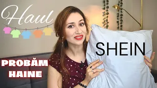 Prima mea comanda SHEIN | Haul cu haine si produse pentru casa + TRY ON (Proba hainelor)