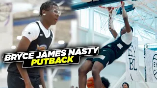 Bryce James MEANEST Dunk Yet!! Cooper Flagg & Kiyan Anthony Show Out At Nike EYBL Memphis Day 1