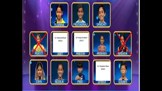 Super Dancer chapter 4 elimination  | Arshiya & Pratiti Elimination || ESHA MISHRA || #eshamishra