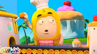 How Much Cake Is Too Much Cake? | Oddbods - Food Adventures | Cartoons for Kids