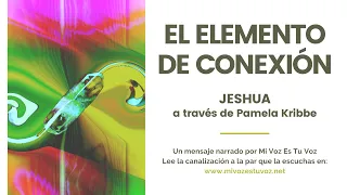 EL ELEMENTO DE CONEXIÓN | Jeshua a  través de Pamela Kribbe