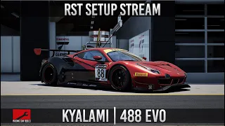 Kyalami Setup, 488 EVO, Assetto Corsa Competizione