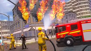 Virtual Firefighter Hero Simulator  Fireman Rescue Missions  Android Gameplay HD