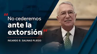 "No cederemos ante la extorsión" | Ricardo Salinas le responde al gobierno federal