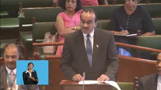 Member of Parliament Hon. Sanjay Kirpal delivers ministerial statement