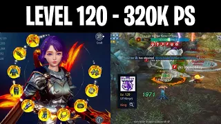 LEVEL 120 - 320K PS LIL HUNGRY VS 77 TEAM | MIR4