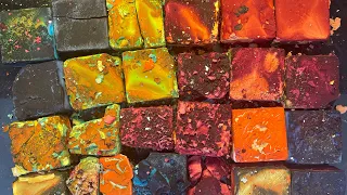 25 dyed blocks, in crust we lust, 5k+ thank you YT + IG, part 2.💕💕💕