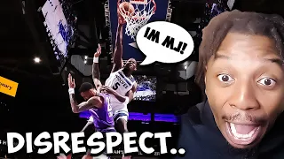 BEST DUNK EVER! REACTING TO Anthony Edwards With 32 POINTS Against Jazz | DUNKED COLLINS!