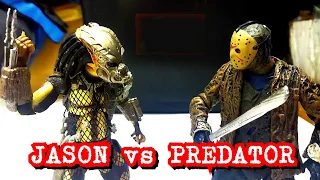 Jason Vs. Predator Stop Motion || AG Stop Motion