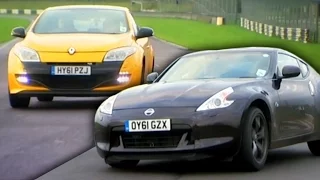 Can A Hot Hatch Beat A Nissan 370Z? - Fifth Gear