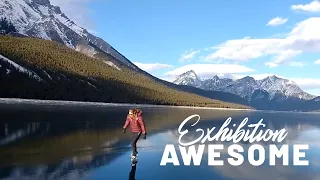 Man vs. Nature: Ice Skating on a Lake, Surfing & More | Exhibition Awesome