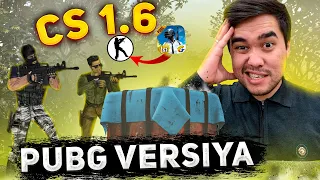 PUBG MOBILE - YOSHLIK ESLAB COUNTER 1.6 O'YNADIK PUBG VERSIYADA