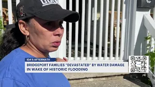 Bridgeport resident's basement floods with 4 feet of water from Ida