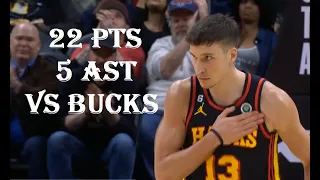 Bogdan Bogdanovic 22 Pts 5 Ast Milwaukee Bucks vs Atlanta Hawks HIGHLIGHTS