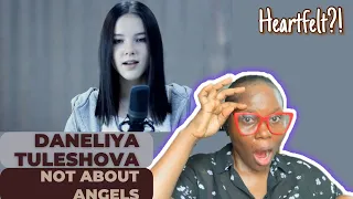 First Time Reacting To Daneliya Tuleshova - Not About Angels (Birdy cover) Reaction