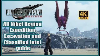 Final Fantasy VII Rebirth All Nibel Region Expedition Excavation and Classified Intel guide