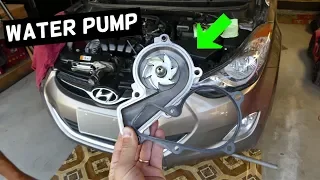 HOW TO REPLACE WATER PUMP ON HYUNDAI ELANTRA