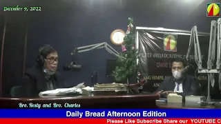 DWXI 1314 AM Livestream (Friday - December 9, 2022 ) #dailybreadafternoonedition