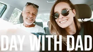 day in my life | day with dad, invisalign, movie room tour