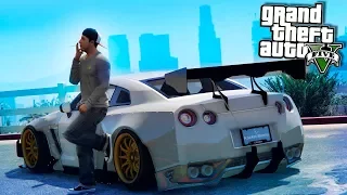 ТЮНИНГ NISSAN GTR ПОЛА УОКЕРА РЕАЛЬНАЯ ЖИЗНЬ ГТА 5 #2! ОБЗОР МОДА ГТА 5 ВИДЕО GTA 5 МОДЫ