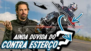 Como fazer curvas de moto - contra esterço e efeito giroscópico 👊✊✊✊