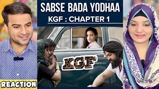 Sabse Bada Yodhaa Maa Hoti Hai | KGF Chapter 1 | Yash | Srinidhi Shetty | Prashanth Neel | Reaction!
