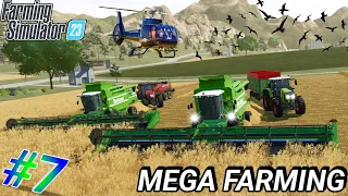 I Harvest Wheat With Tow Harvesters For Making Flour || Farming Simulator 23 - #7