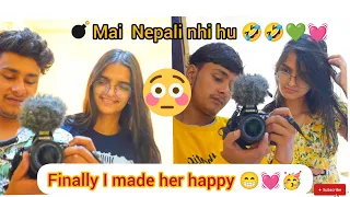 finally i made her happy 😁🥳 we went  to I love pahad💗..........Chandak Uttarakhand pithoragarh