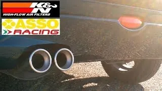 Peugeot 206  1.4    with K&N filter + ASSO exhaust