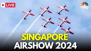 Singapore Airshow LIVE | Global Aviation Industry | Fighter Jets | Singapore News Live | IN18L