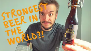 Drinking The World’s STRONGEST Beer | BrewDog x Schorschbräu Strength In Numbers Eisbock Review