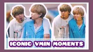 Iconic VMIN Moments - BTS Taehyung and Jimin