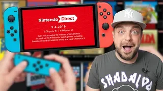 Nintendo Direct REACTION - TONS OF NEW SWITCH GAMES!