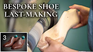 Shaping Bespoke Shoe Lasts by Hand & Machine