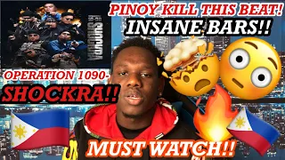 PINOY RAP FAST ON BEAT!!(OPERATION 10-90 -SCHOCKRA)REACTION